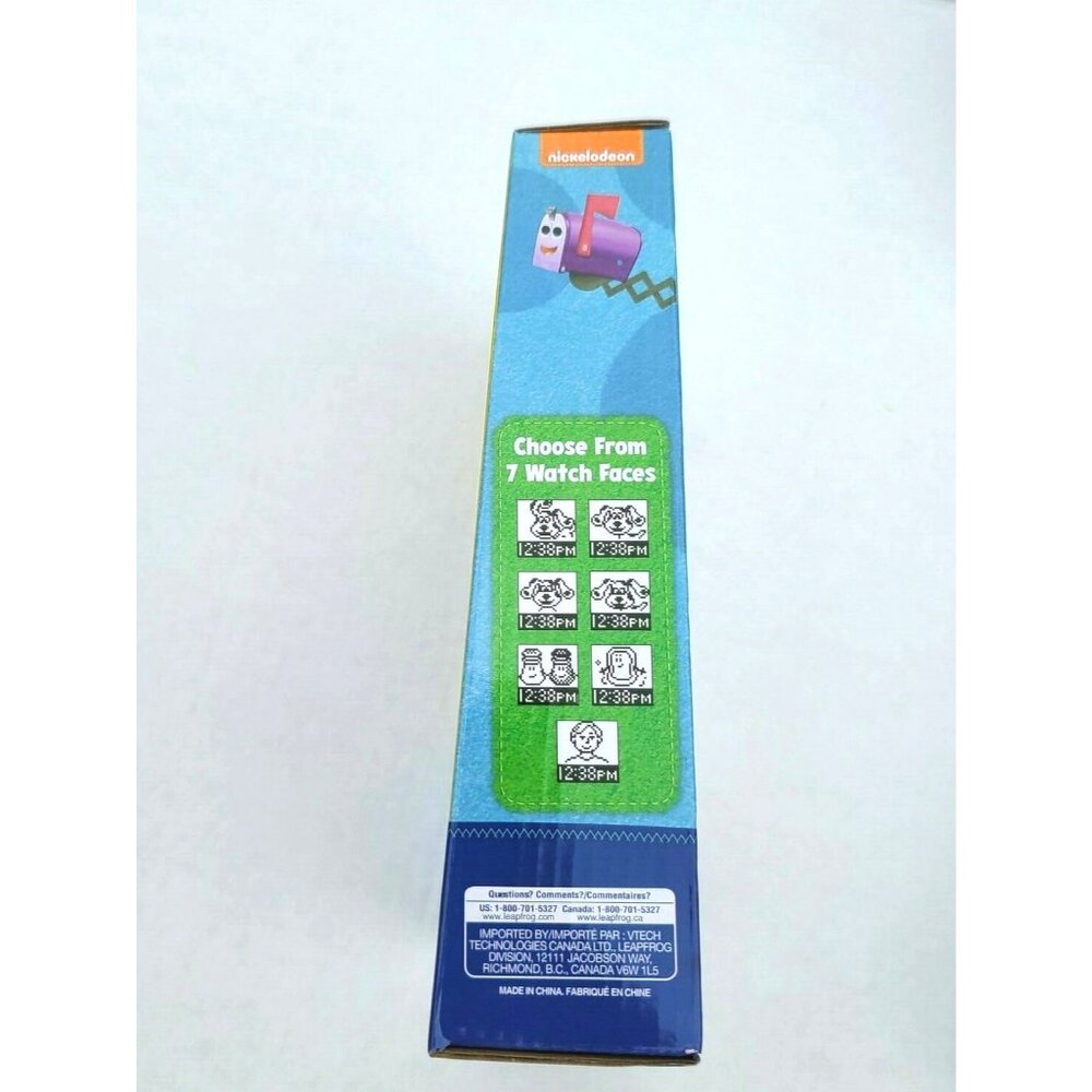 Leap Frog Blue’s Clues & You Blue Learning Watch Nickelodeon Ages 3+ NIB - Picture 5 of 7